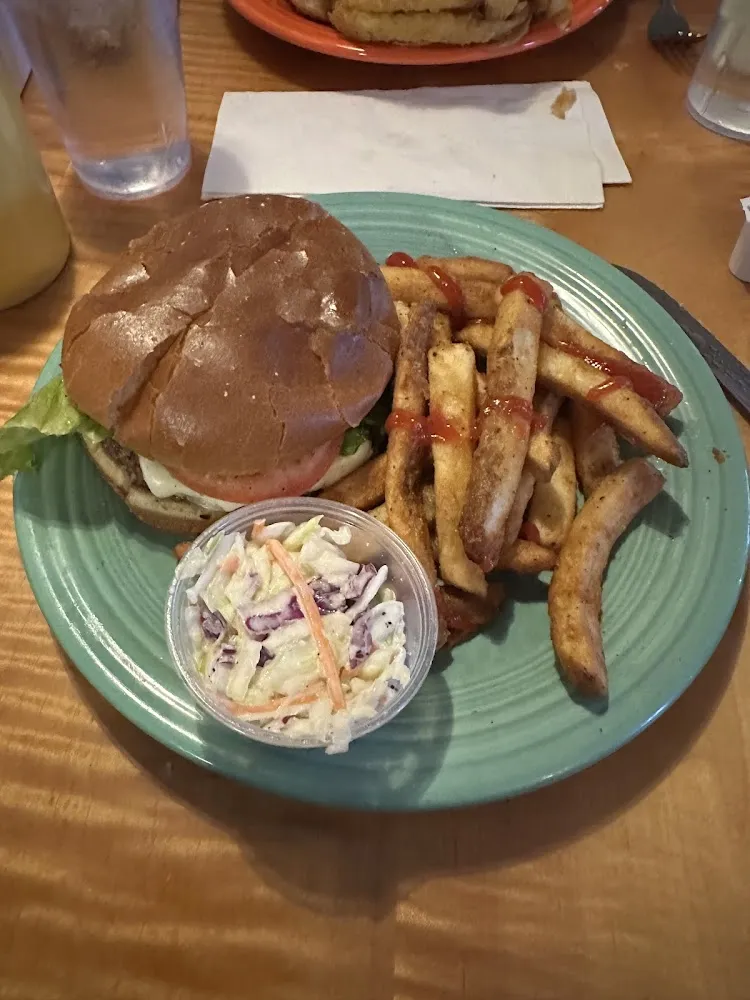 Cheeseburger and Fries