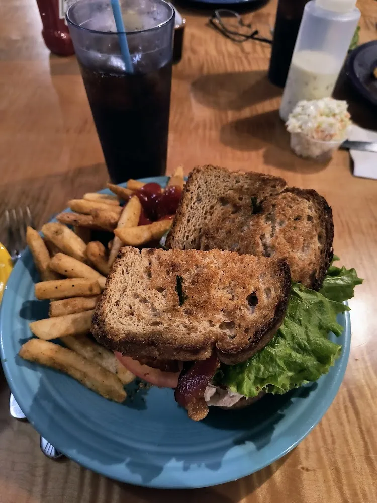 Triple Turkey Club Sandwich